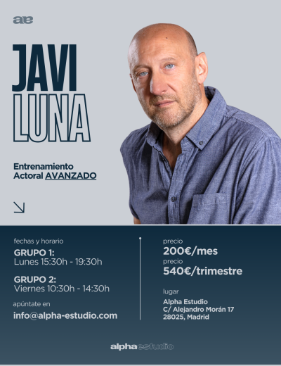 Cartel Javi Luna (Personalizado)